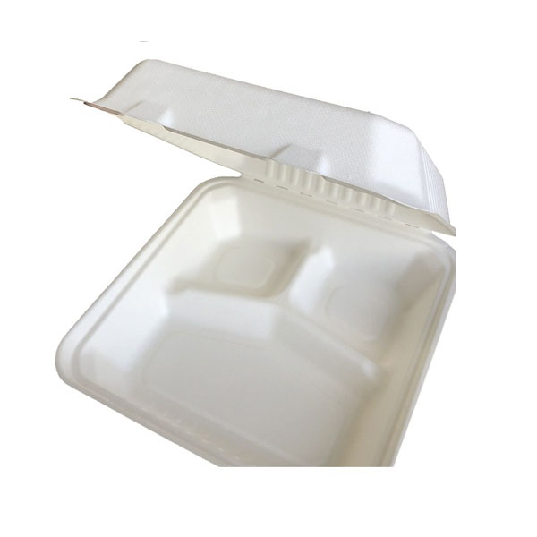 ENVASE BIG 3 COMP. C/AZ 23X23X8 50/UNID.