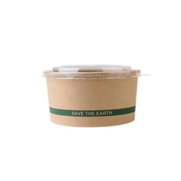 [35310] ENSALADERA CARTON KRAFT+TAPA 1000CC 25/UNID.