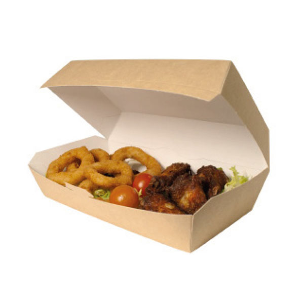 [35212] CONCHA CARTON PORTAMENU PEQUEÑA KRAFT 50 UNID.