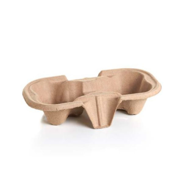 PORTA VASOS FIBRA 2 VASOS 480/UNID