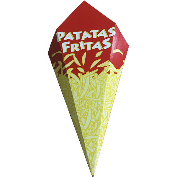 CUCURUCHO PATATAS GRANDE 190X150 MM 1600/UNID