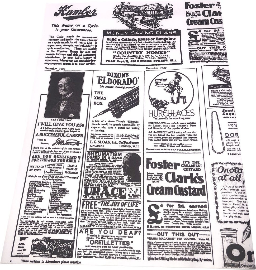 PAPEL ANTIGRASA GRANDE 31X43 1000/UNID.