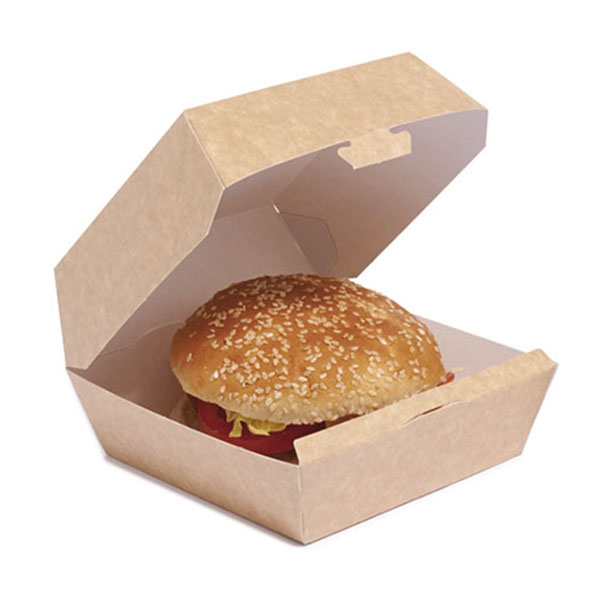 [35103] CAJA BURGER KRAFT MEGA 14X14X9 PAQ-50