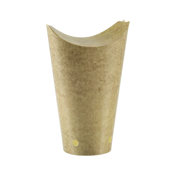 [35101] ENVASE NATURAL TAPA INTEGRADA KRAFT CPA500 50/UNI.