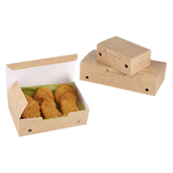 [22216] CAJA FRITOS PEQUEÑA KRAFT 115X72X43 MM 750 UNID.