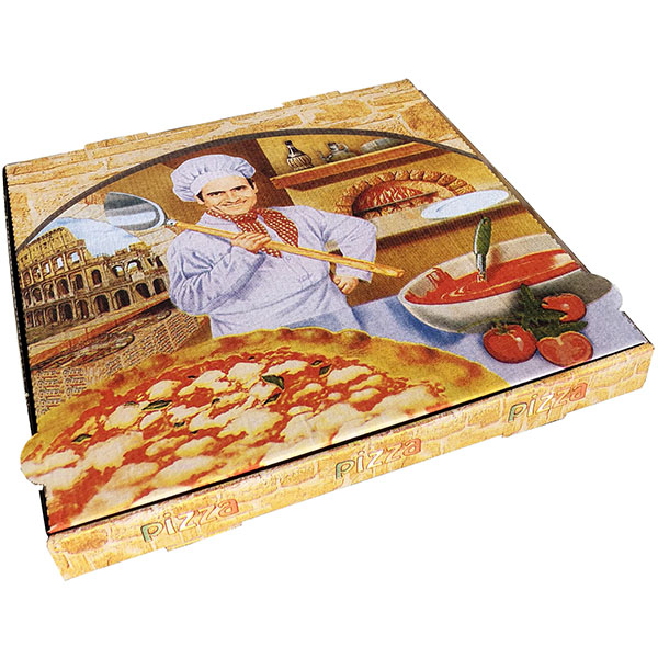 CAJA PARA PIZZA 500X500X50MM MOD.ROMA