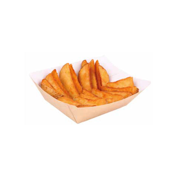 [22133] BARQUILLA COMIDA 300CC 110X70X35 KRAFT 1000/UNID.