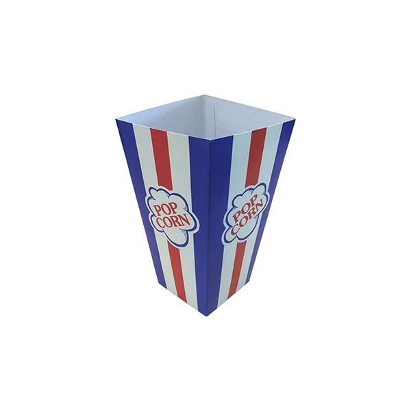 CAJA CARTÓN PALOMITAS PEQUEÑO 65X172MM 1050/UNID