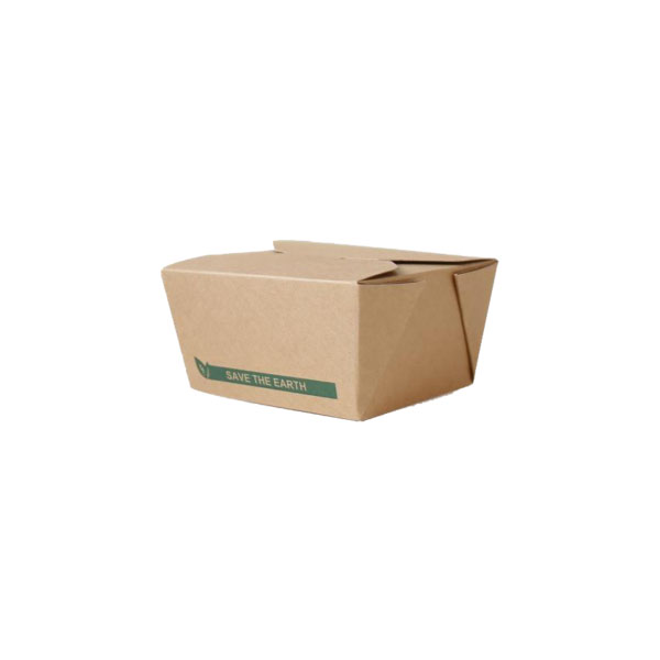 [22033] CONTAINER CARTON KRAFT 780CC PAQ-50