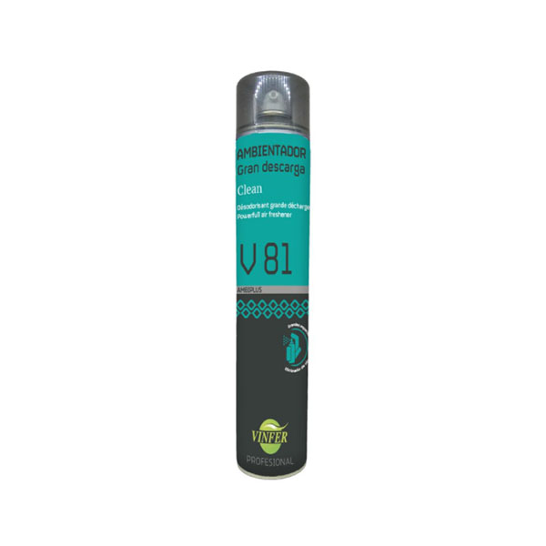 AMBIENTADOR NEUTRO CLEAN SPRAY GRAN DESCARGA 750CC