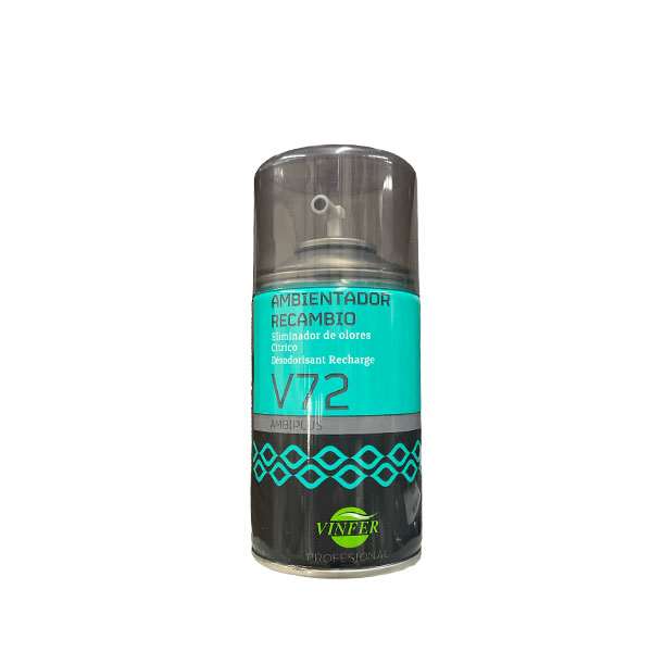 CARGA AMBIENTADOR SPRAY AMBIPLUS CITRICO V72 250CC
