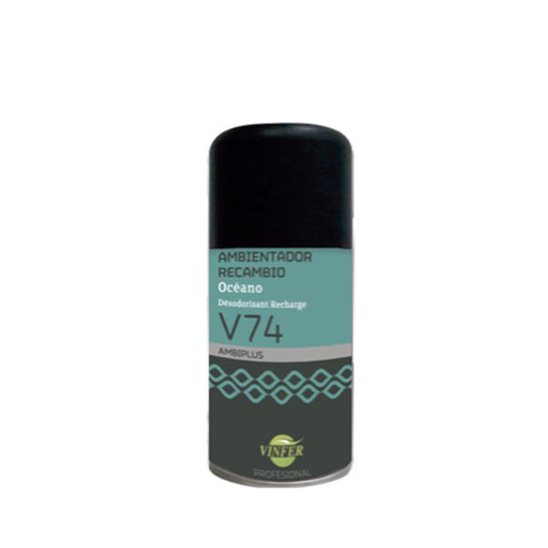 CARGA AMBIENTADOR SPRAY AMBIPLUS OCEANO V74 250CC