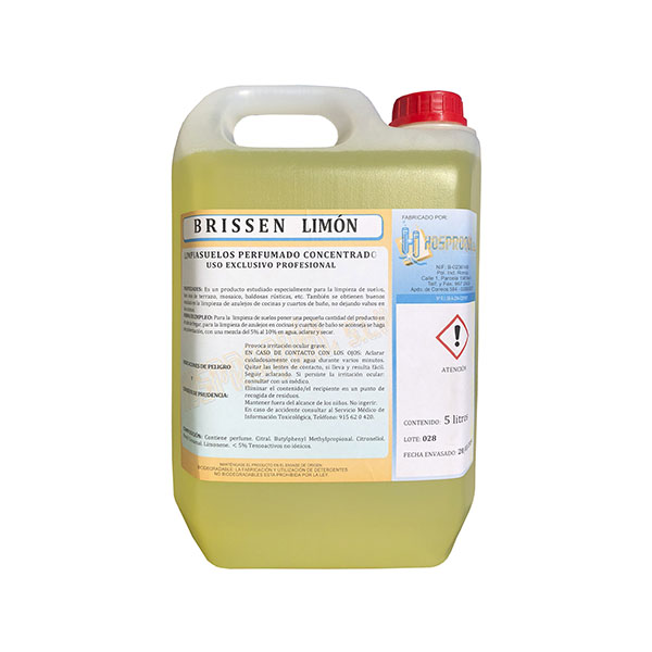 FREGASUELOS PERFUMADO BRISEN LIMÓN 5L