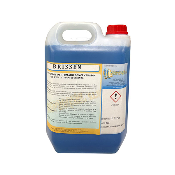 [30048] FREGASUELOS PERFUMADO CONCENTRADO BRISSEN 5L