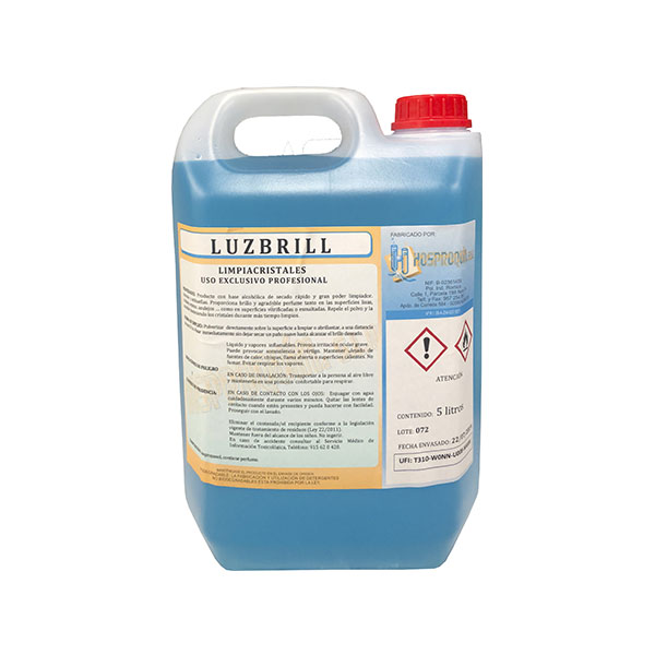 LIMPIACRISTALES LUZBRIL/SUPER 5 LITROS