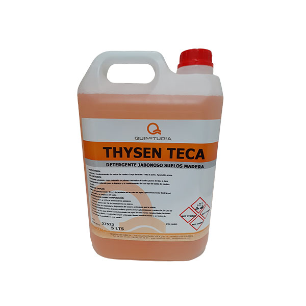 FREGASUELOS JABONOSO SUELOS MADERA THYSEN TECA 5LI