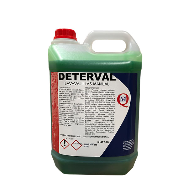 LAVAVAJILLAS MANUAL DETERVAL 5L