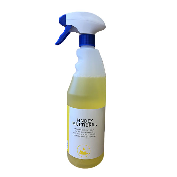 LIMPIADOR TINTA Y GRASA FINDEX MULTIBRILL 750ML