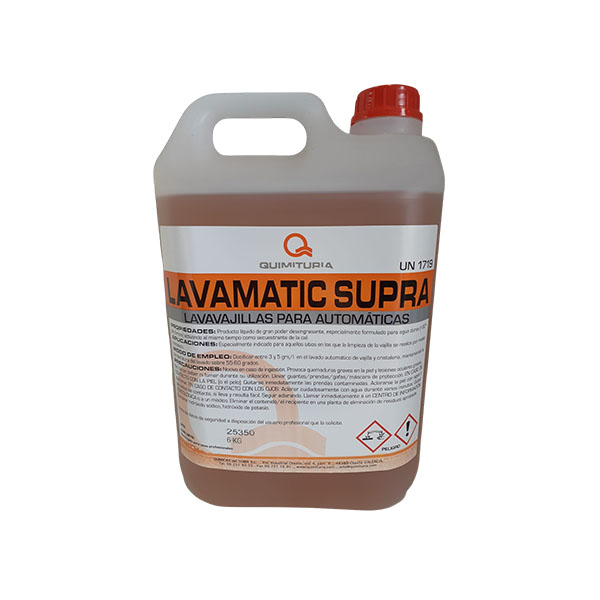 LAVAVAJILLAS MAQUINA LAVAMATIC-SUPRA 6 KG