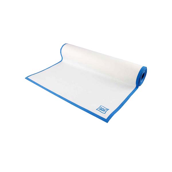 ROLLO DRAP 40X64CM BLANCO/AZUL 10/UNID