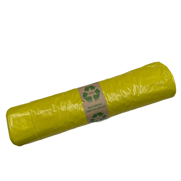 B. BASURA BD AMARILLO 120L 85X105 G140 10/UNID.