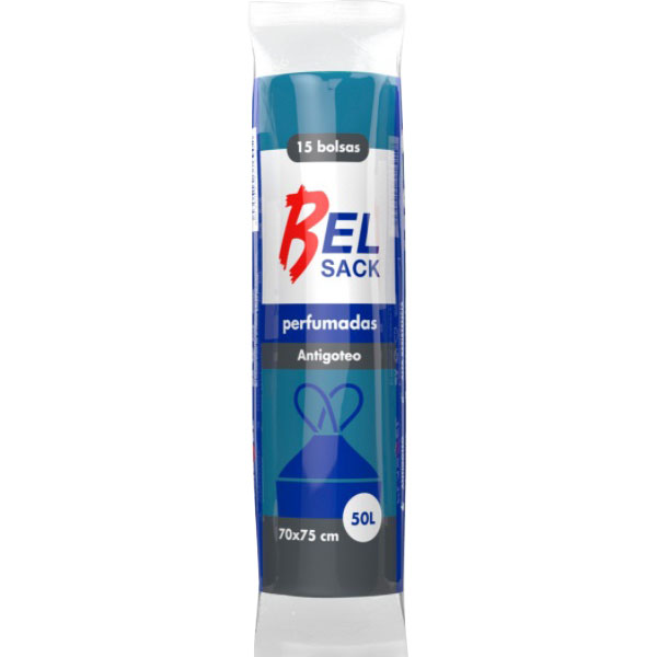 [8014] B. BASURA AUTOCIERRE 50L AZUL 70X75