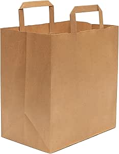 BOLSA PAPEL ASA PLANA 26X18X32 250/UNI