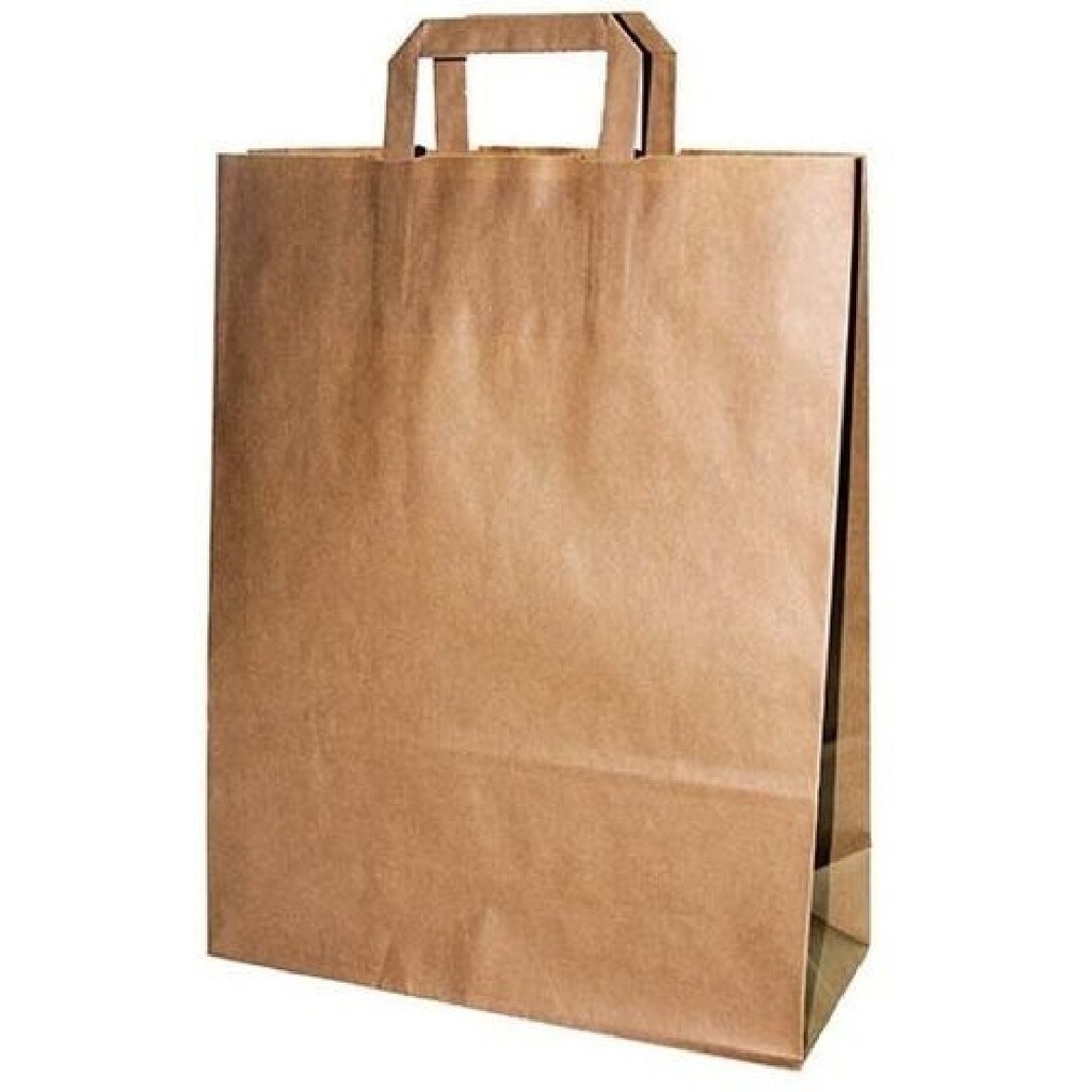 [10010] BOLSA ASA PLANA KRAFT 26X14X32