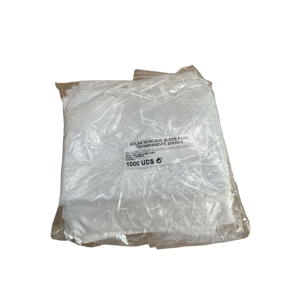 [3102] BOLSA BLOC TTE 20X30+3 10007UNI