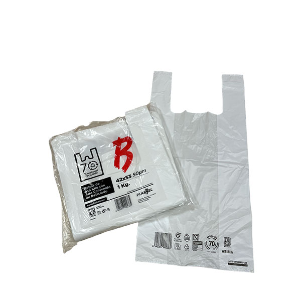 [1350] BOLSA ASA KILO BLANCO 70% RECICL. 42X53 G200