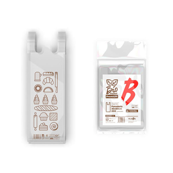 BOLSA ASA CAMISETA COMP. 30X60 G50 PAN. 100/UNID.