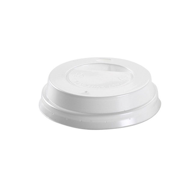 [35148] TAPA PS CON AGUJERO BLANCA PARA VASO SP6 100/UNI.