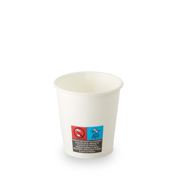VASO CARTON BLANCO 3OZ 100ML 50/UNID.