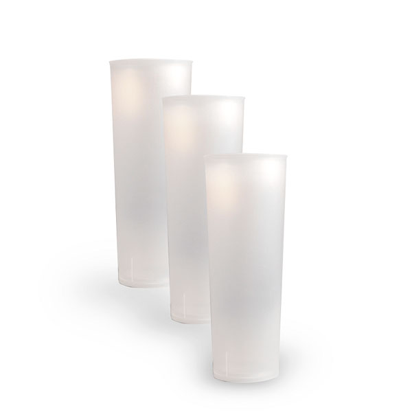 [33056] VASO TUBO PP TTE. 330CC PAQ-10