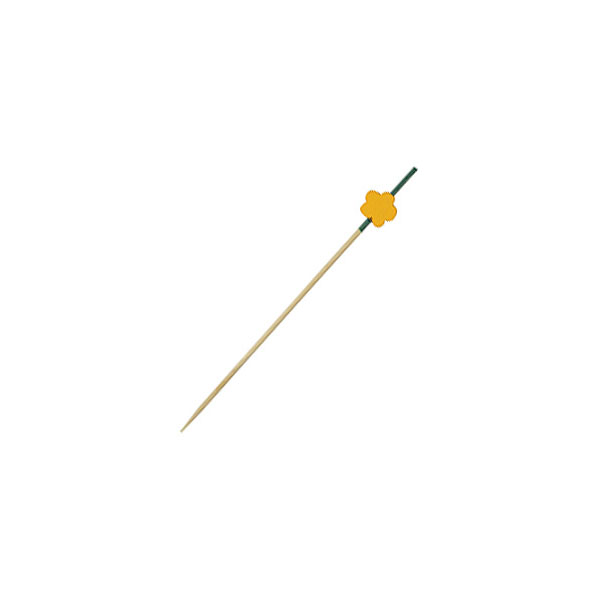 [36097] PINCHO DECORATIVO "FLOR NARANJA" 12CM 200UNI.