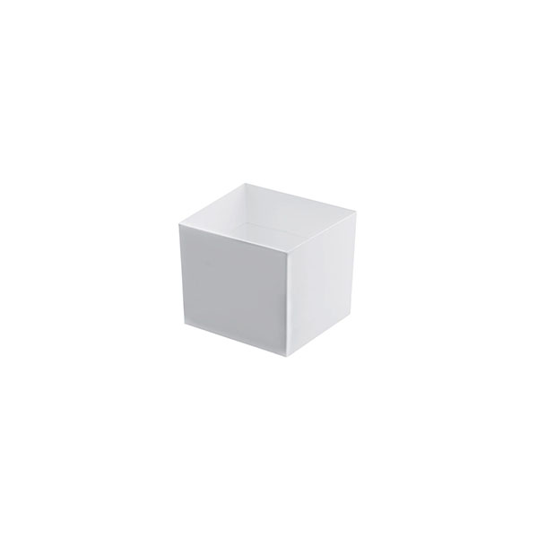 [33156] VASITO PS BLANCO CUBE 60 ML 15/UNID.