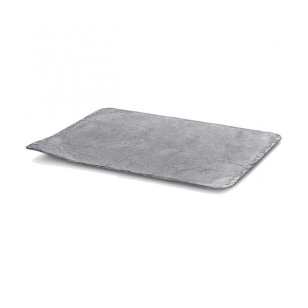 [33080] PLATO PS EFECTO PIZARRA 30X14 10/UNID