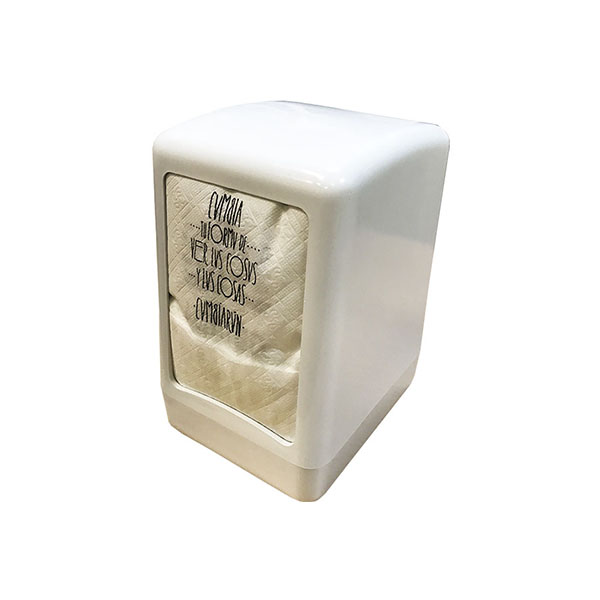 [28057] SERVILLETERO PARA MINISERVI ABS BLANCO