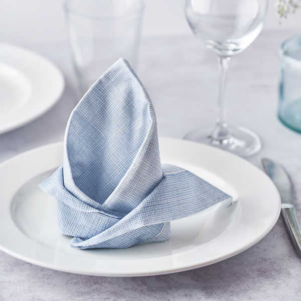 SERVILLETA NOVOTELA HILO AZUL 40X40 50/UNI