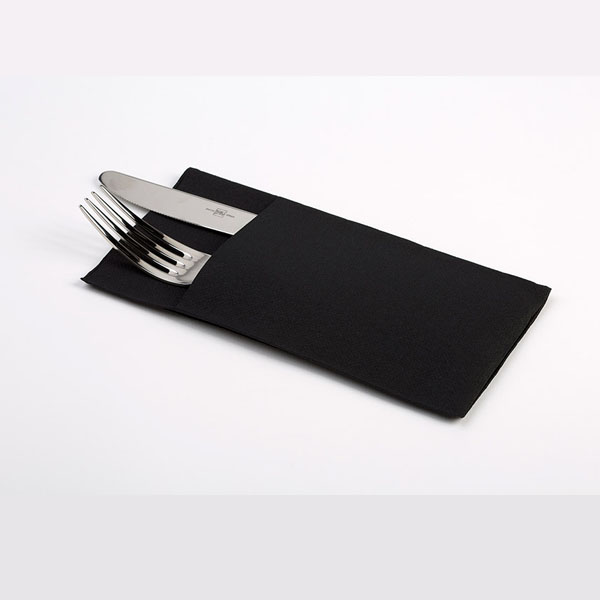 SERVILLETA KANGURO PUNTA PUNTA NEGRA 30/UNID.