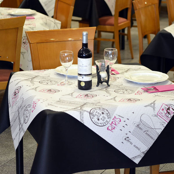 MANTEL PAPEL 100X100 BLANCO PARIS 400/UNI