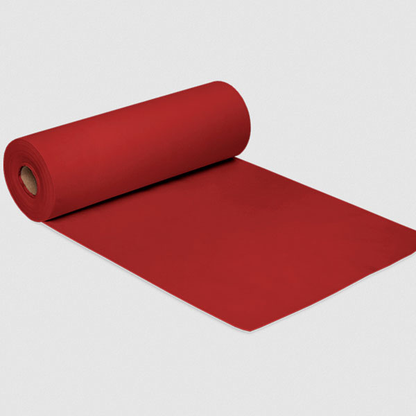 [21166] ROLLO MANTEL NOVOTEX 0.40X48 ROJO PRECORTE