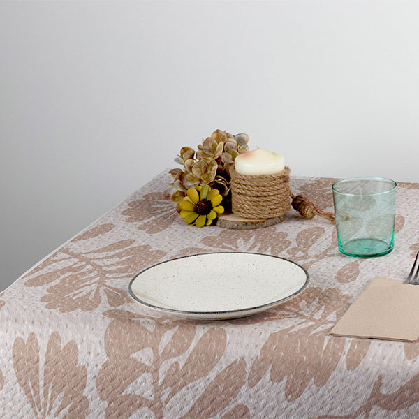 MANTEL PAPEL 100X100 CARRASCA MARRON 400/UNID.