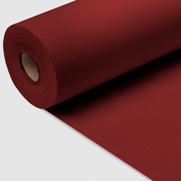 [21051] ROLLO MANTEL NOVOTEX 1X50 BURDEOS PRECORTADO