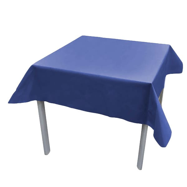 [21031] MANTEL NOVOTEX 120X120 AZUL MARINO 150/UNI.
