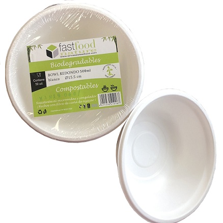 BOWL CAÑA/AZ 500ML 155MM 53.6MM 50/UNID.