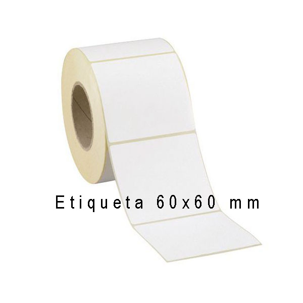 [16251] ROLLO ETIQUETA TERMICA 60X60 650/UNID.