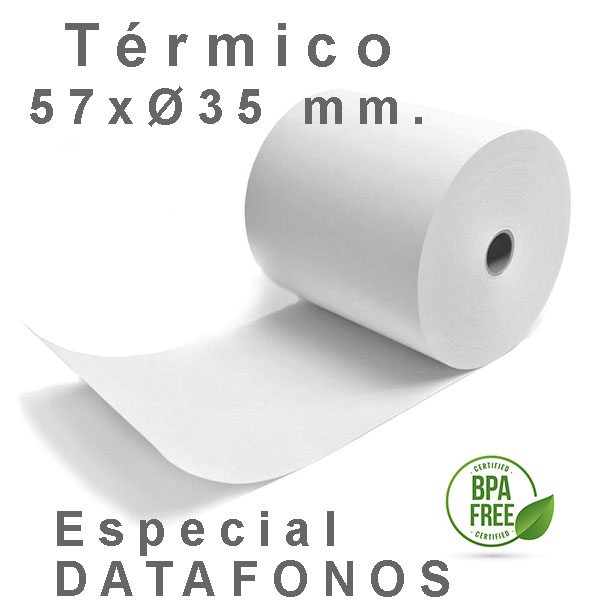 [16209] ROLLO BALANZA TERMICO 57X35 DATAFONOS