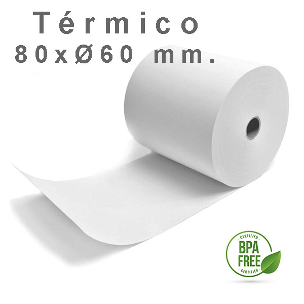 ROLLO BALANZA TERMICO 80X60  8/UNID.40 METROS