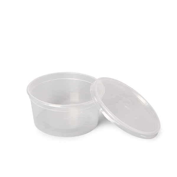 [33104] TARRINA REDONDA HERMETICA 450CC TRANSPARENTE 50/UN